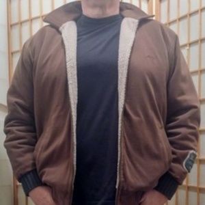 HOBIE Bomber Jacket Knitted Wrist & Waist M